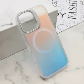 Futrola - maska SUNSET MagSafe za iPhone 16 (6.1) bela (MS).