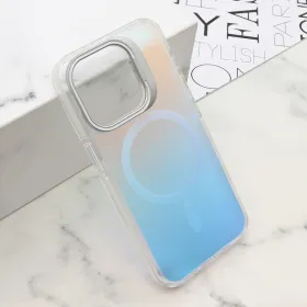 Futrola - maska SUNSET MagSafe za iPhone 15 Pro (6.1) bela (MS).