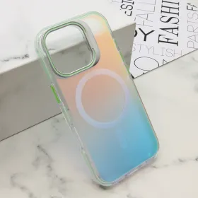 Futrola - maska SUNSET MagSafe za iPhone 16 Pro (6.3) zelena (MS).