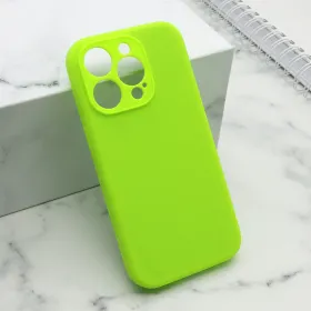 Futrola - maska SUMMER COLOR za iPhone 15 Pro (6.1) zelena (MS).