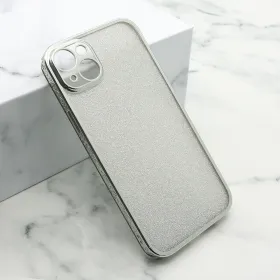 Futrola - maska SPARKLY HUSK za iPhone 14 Plus (6.7) siva (MS).