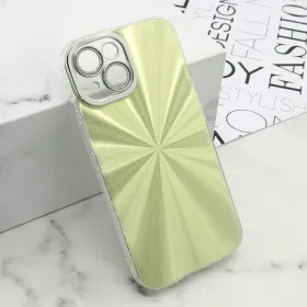 Futrola - maska SPARKLING SHINE za iPhone 15 (6.1) zlatna (MS).