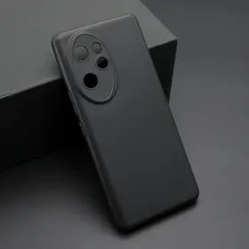 Futrola - maska ultra tanki KOLOR za Huawei Honor 100 Pro crna (MS).