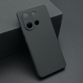 Futrola - maska ultra tanki KOLOR za Xiaomi Redmi Note 13 4G crna (MS).