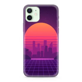 Futrola - maska ultra tanki print providna NEON WAVE za iPhone 12/12 Pro (6.1) NW04 (MS).