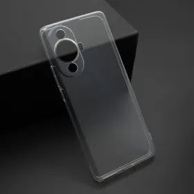 Futrola - maska ultra tanki PROTECT silikon za Huawei Nova 11 pro providna (bela) (MS).