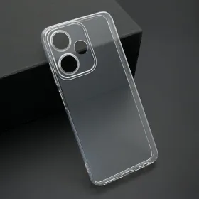 Futrola - maska ultra tanki PROTECT silikon za Infinix HOT 30i providna (bela) (MS).