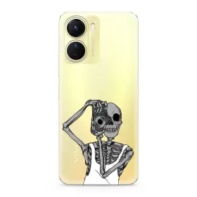 Futrola - maska ultra tanki print providna za Vivo Y16 ND0302 (MS).