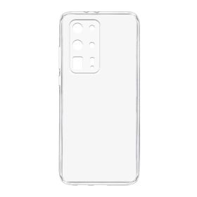 Futrola - maska ultra tanki PROTECT silikon za Huawei P40 Pro Plus providna (bela) (MS).