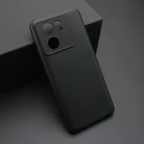 Futrola - maska ultra tanki KOLOR za Xiaomi 13T/13T pro crna (MS).
