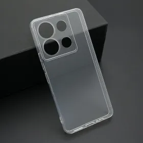 Futrola - maska ultra tanki PROTECT silikon za Infinix Note 30 VIP providna (bela) (MS).