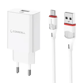 Kucni punjac Comicell Superior CO-BA21A Fast QC3.0 18W 3A Micro USB beli (MS).