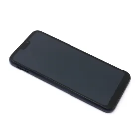 LCD ekran / displej za Huawei P20 Lite/Nova 3E + touchscreen + frame APLONG Original Material black (MS).