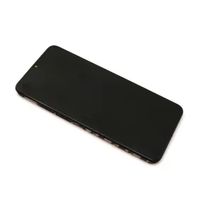 LCD ekran / displej za Huawei Y6p/ Honor 9A (2020) + touchscreen + frame black Full Original (02353LKV) (MS).
