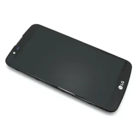 LCD ekran / displej za LG K10/K420N + touchscreen + frame black (MS).