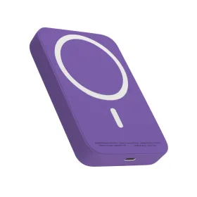 Power Bank prenosiva baterija MagSafe 5000 mAh ljubicasti (MS).