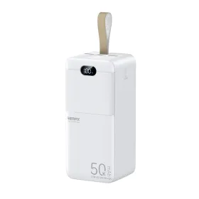 Power Bank prenosiva baterija Remax Piloteer 20W PD+22.5W 2.4A 50000mAh RPP-117 beli (MS).