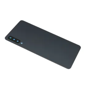 Poklopac baterije za Samsung A750 Galaxy A7 (2018) + camera glass black (NO LOGO) (MS).