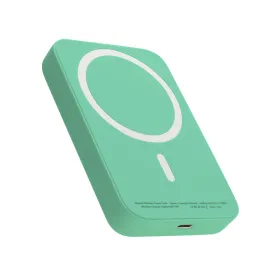 Power Bank prenosiva baterija MagSafe 5000 mAh zeleni (MS).