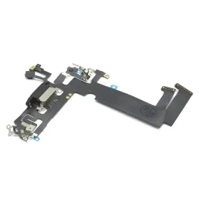 Flet kabl za iPhone 12 Mini + konektor punjenja black (MS).