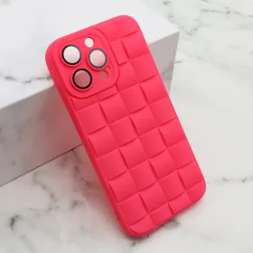 Futrola - maska 3D WALL za iPhone 14 Pro Max (6.7) pink (MS).