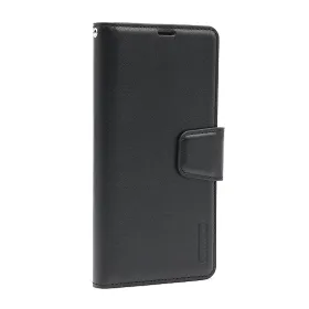 Futrola - maska BI FOLD HANMAN II za Huawei P40 Lite/Nova 7i/Nova 6 SE crna (MS).