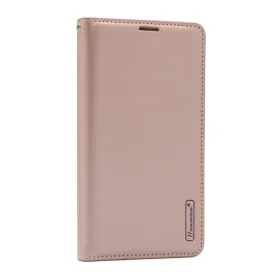 Futrola - maska BI FOLD HANMAN za iPhone 14 Plus (6.7) svetlo roze (MS).