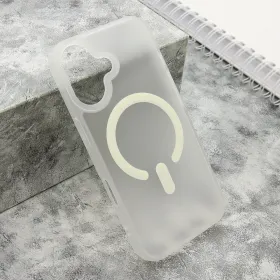 Futrola - maska BLURRY MagSafe za iPhone 16 (6.1) bela (MS).