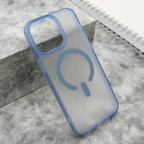 Futrola - maska BLURRY MagSafe za iPhone 15 Pro Max (6.7) plava (MS).