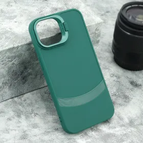 Futrola - maska CAMERA HOLDER za iPhone 14 (6.1) zelena (MS).