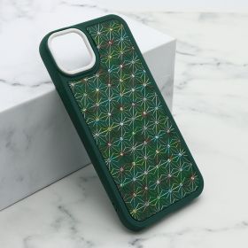 Futrola - maska CRYSTAL SPARK za iPhone 14 Plus (6.7) zelena (MS).