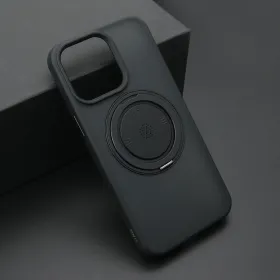 Futrola - maska Creative&Inovative RING za iPhone 15 Pro (6.1) crna (MS).