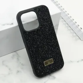 Futrola - maska DIAMOND SELECTION za iPhone 14 Pro (6.1) crna (MS).