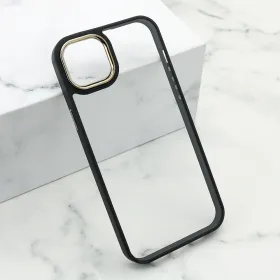 Futrola - maska ELEGANT EDGE za iPhone 15 Plus (6.7) crna (MS).