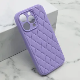 Futrola - maska COLORFUL DIAMOND za iPhone 14 Pro (6.1) ljubicasta (MS).