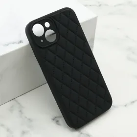 Futrola - maska COLORFUL DIAMOND za iPhone 14 (6.1) crna (MS).