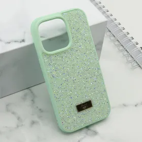 Futrola - maska DIAMOND SELECTION za iPhone 14 Pro (6.1) mint (MS).