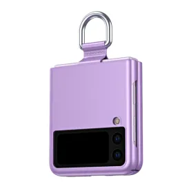 Futrola - maska Elegant fold za Samsung F711B Galaxy Samsung F771B Galaxy Z Flip3 lila (MS).