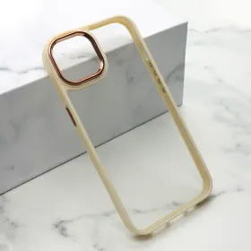 Futrola - maska ELEGANT EDGE za iPhone 14 (6.1) bela (MS).