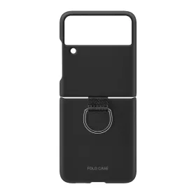 Futrola - maska Elegant Fold design za Samsung F721B Samsung F721 Galaxy Z Flip 4 crna (MS).