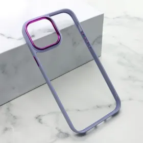 Futrola - maska ELEGANT EDGE za iPhone 13 Pro Max (6.7) ljubicasta (MS).