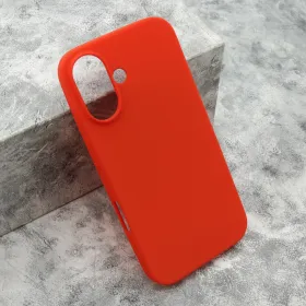Futrola - maska GENTLE COLOR za iPhone 16 (6.1) crvena (MS).