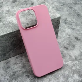 Futrola - maska GENTLE COLOR za iPhone 15 Pro Max (6.7) roze (MS).