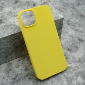 Futrola - maska GENTLE COLOR za iPhone 15 Plus (6.7) zuta (MS).