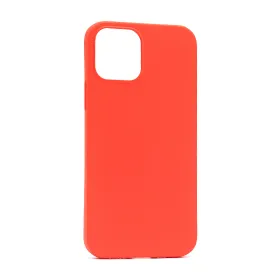 Futrola - maska GENTLE COLOR za iPhone 12/12 Pro (6.1) crvena (MS).