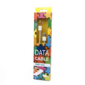 USB Data kabl UCA162 Magnetic za iPhone lightning beli 1m.