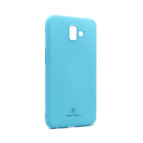 Futrola - maska Teracell Giulietta za Samsung J610FN Galaxy J6 Plus mat svetlo plava.