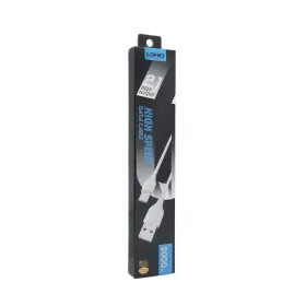 USB Data kabl LDNIO LS372 Type C beli 2m.
