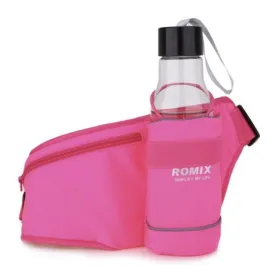 Futrola - maska oko struka Romix RH23 za bidon pink.