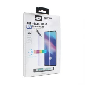 Zastitno Staklo Zaštino staklo (glass) Rockymile UV Anti Blue Full Glue + Lampa za Samsung N970F Galaxy Note 10.